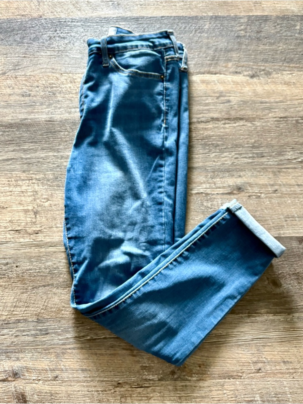 Crown & Ivy High Rise Skinny Jeans- size 10